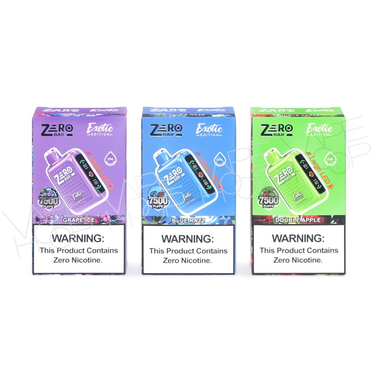 Zero Bar 7500 puffs 0%