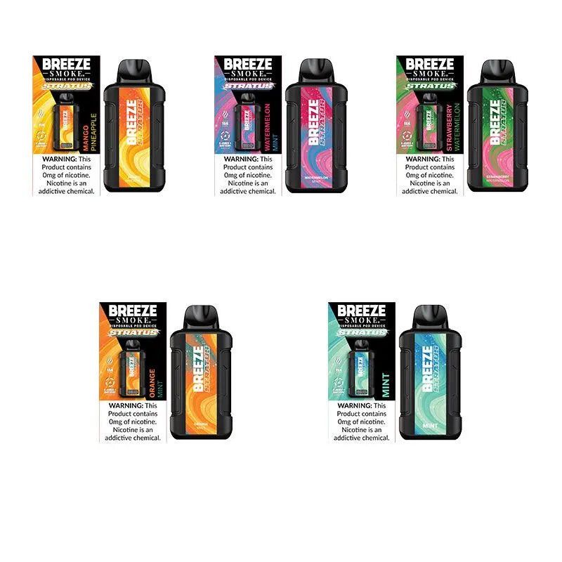 Breeze Smoke Stratus Zero Nic 0%
