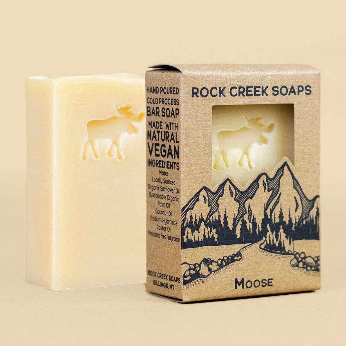 Moose Bar Soap: Balsam &amp; Cedar