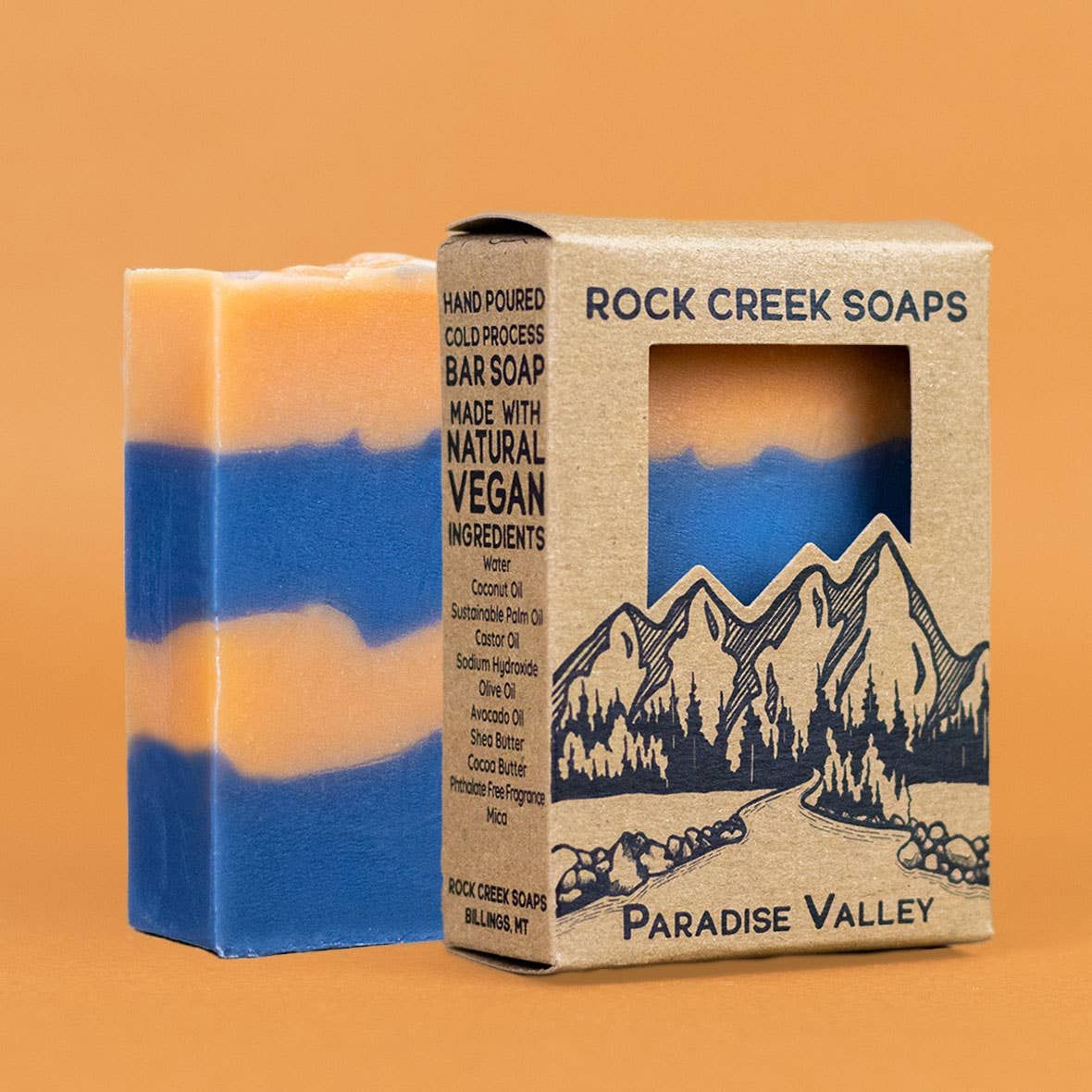 Paradise Valley Bar Soap | Peach, Amber &amp; Oakmoss