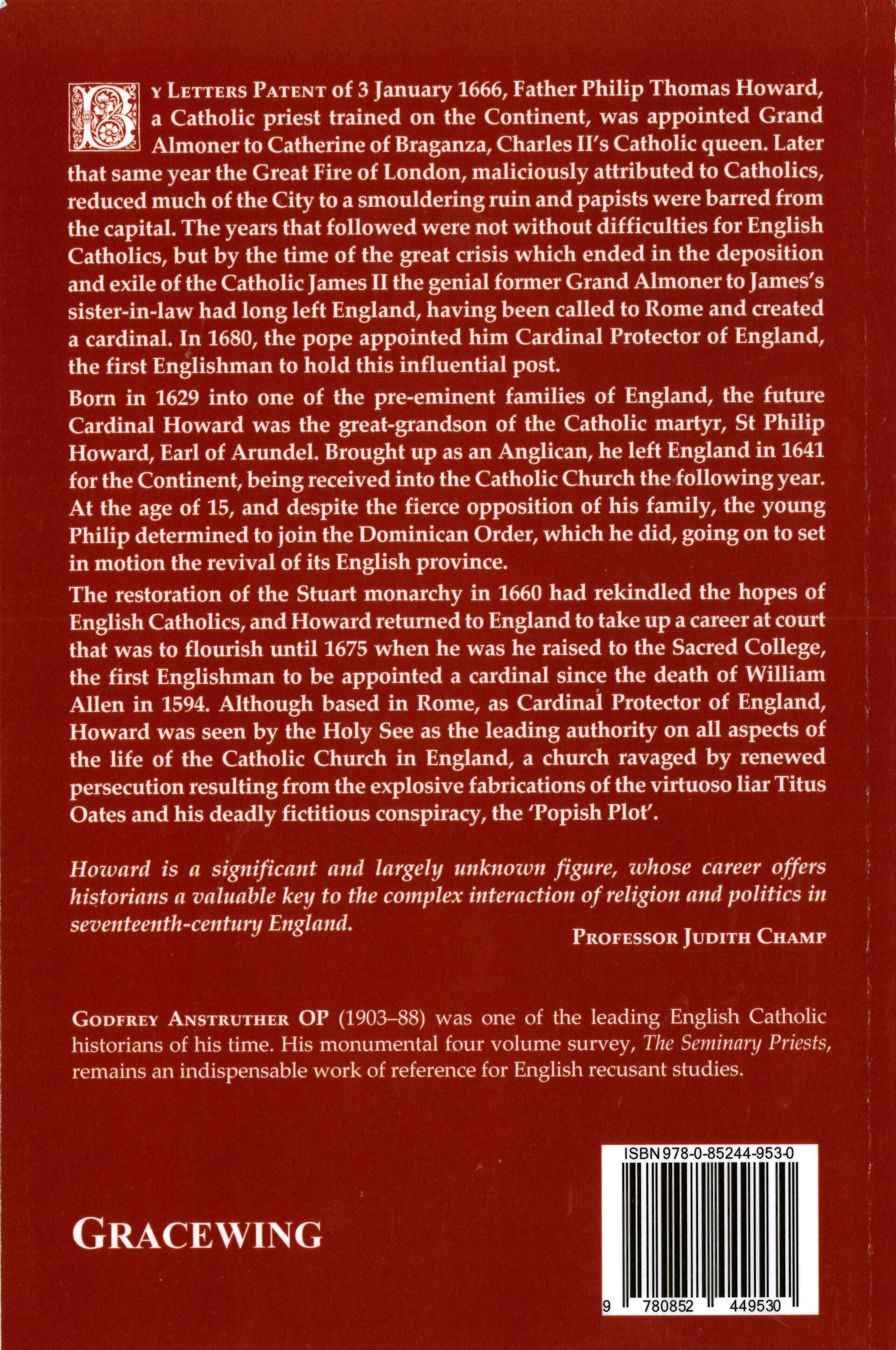 Philip Howard: Cardinal Protector of England