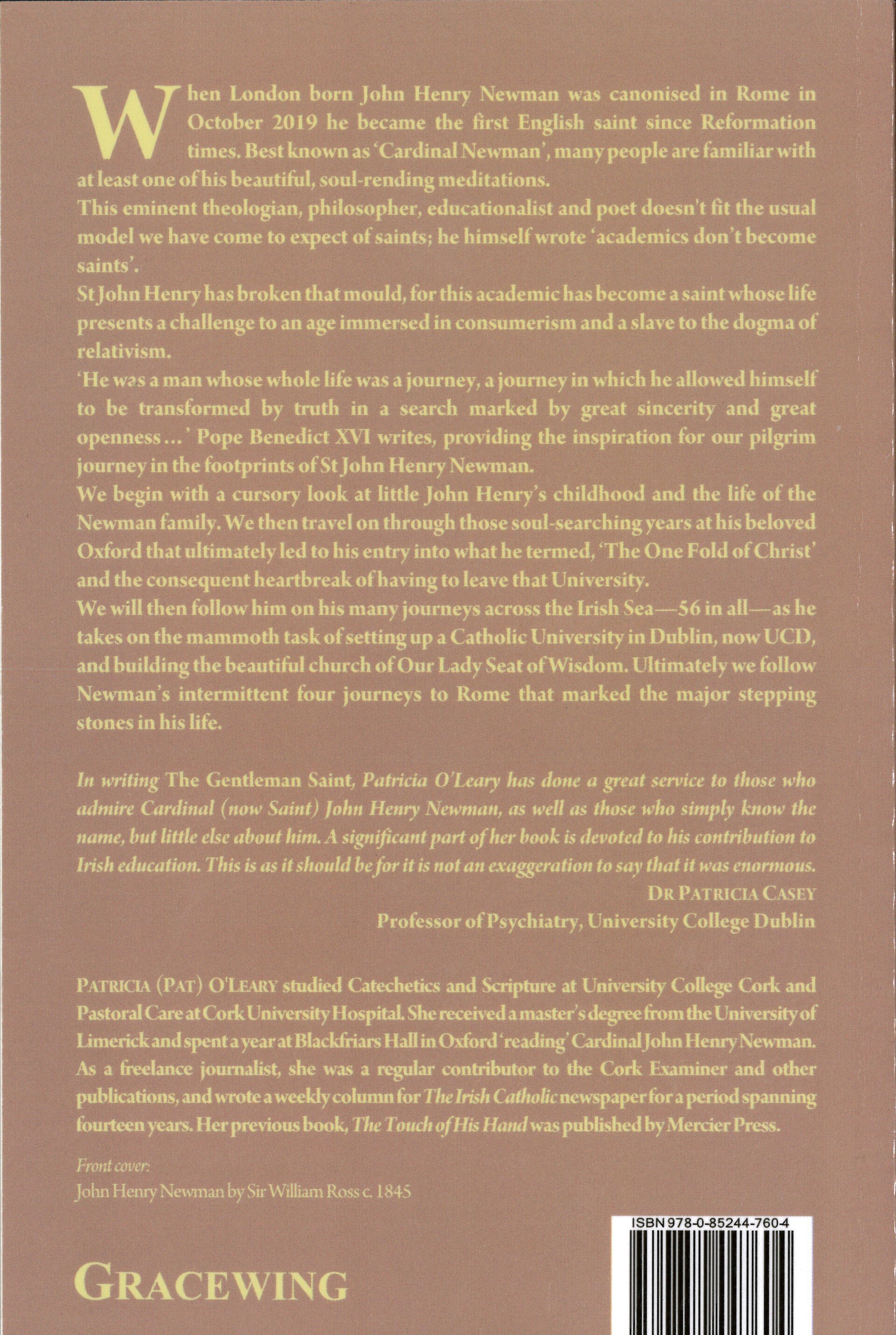 The Gentleman Saint: A Pilgrimage to Oxford, Dublin and Rome in the Footprints of Saint John Henry Newman