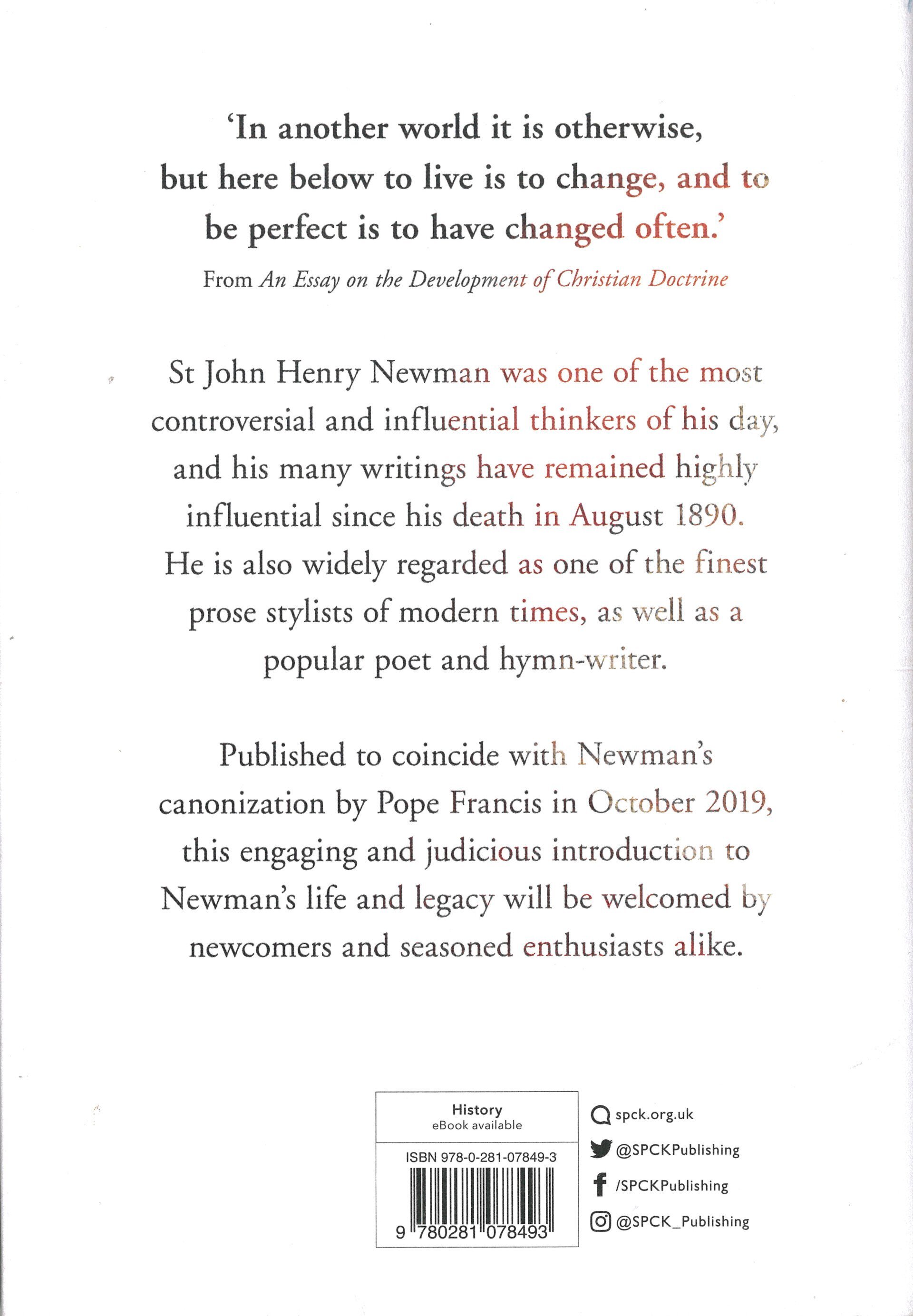 John Henry Newman: A very brief history
