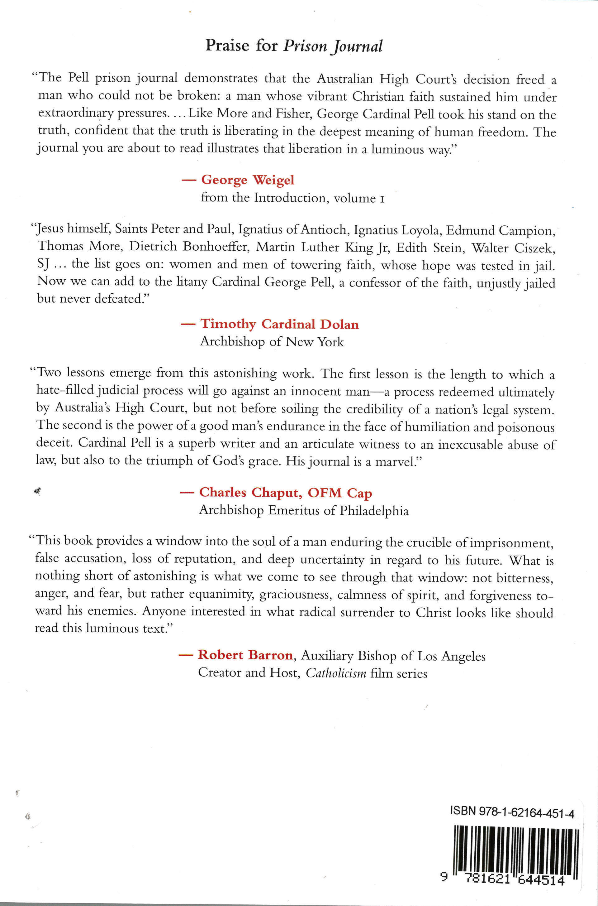 Prison Journal Volume 3: The High Court Frees an Innocent Man