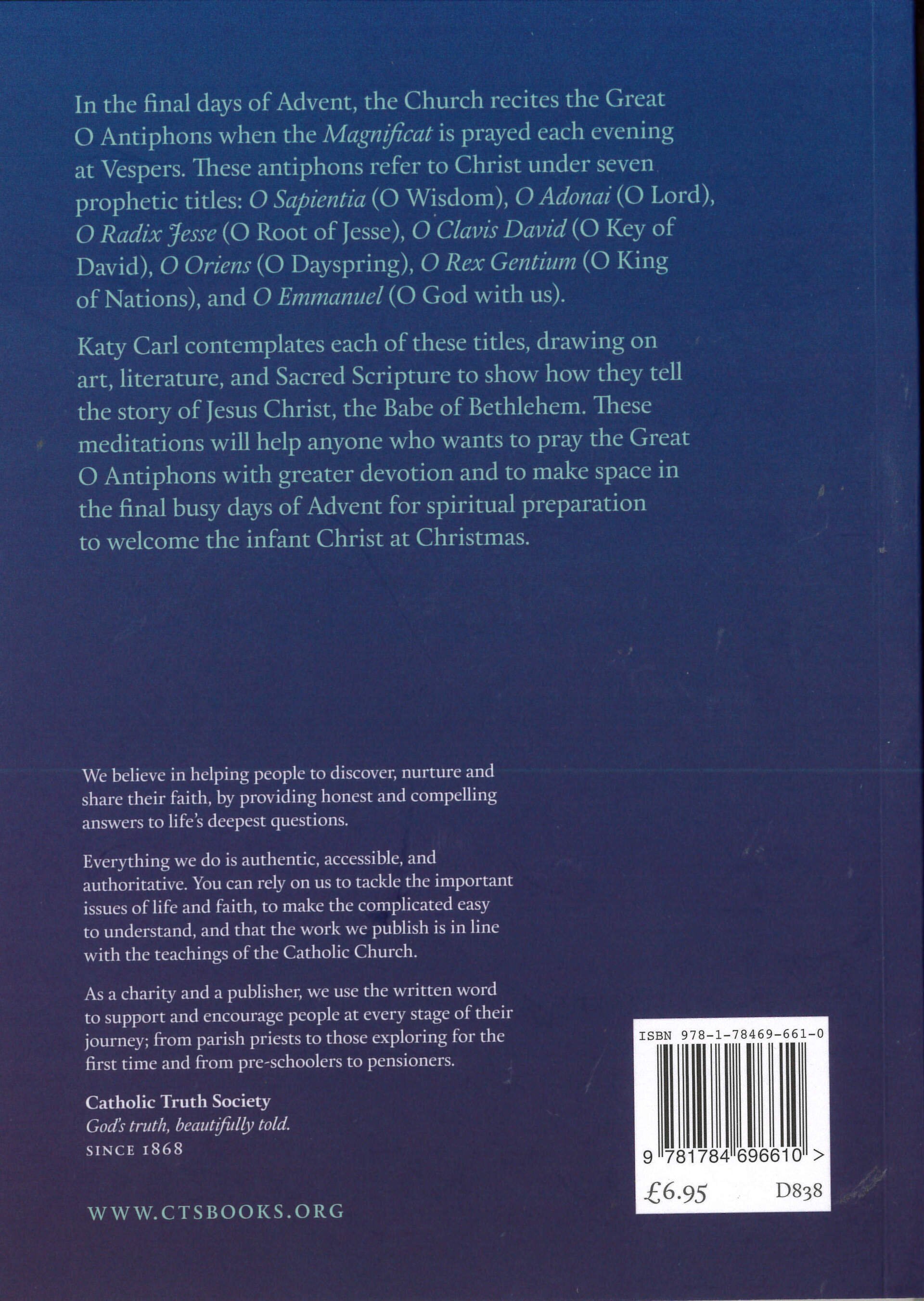 Praying the Great O Antiphons: My Soul Magnifies the Lord