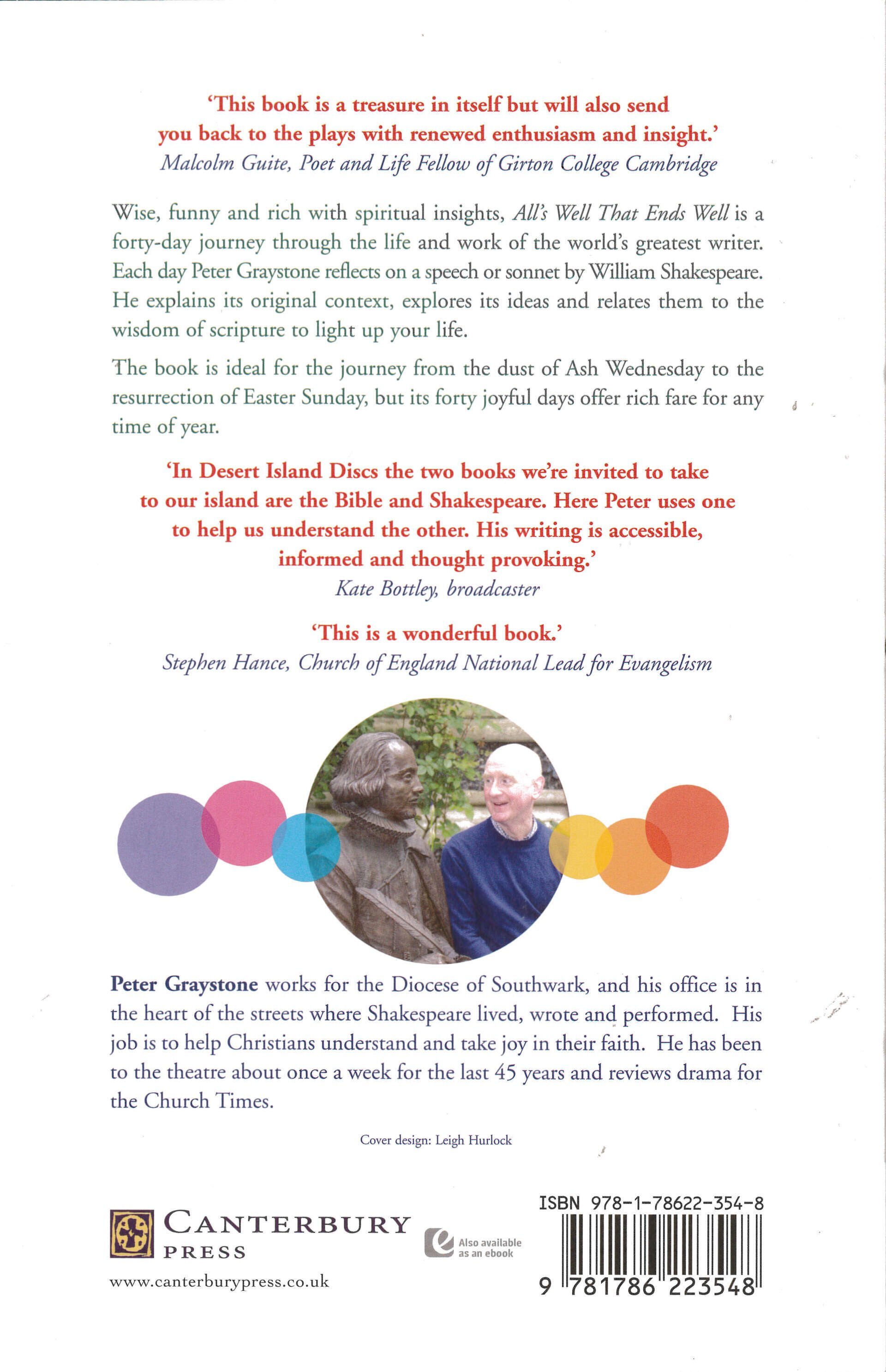 All’s Well That Ends Well: From Dust to Resurrection: 40 Days with Shakespeare