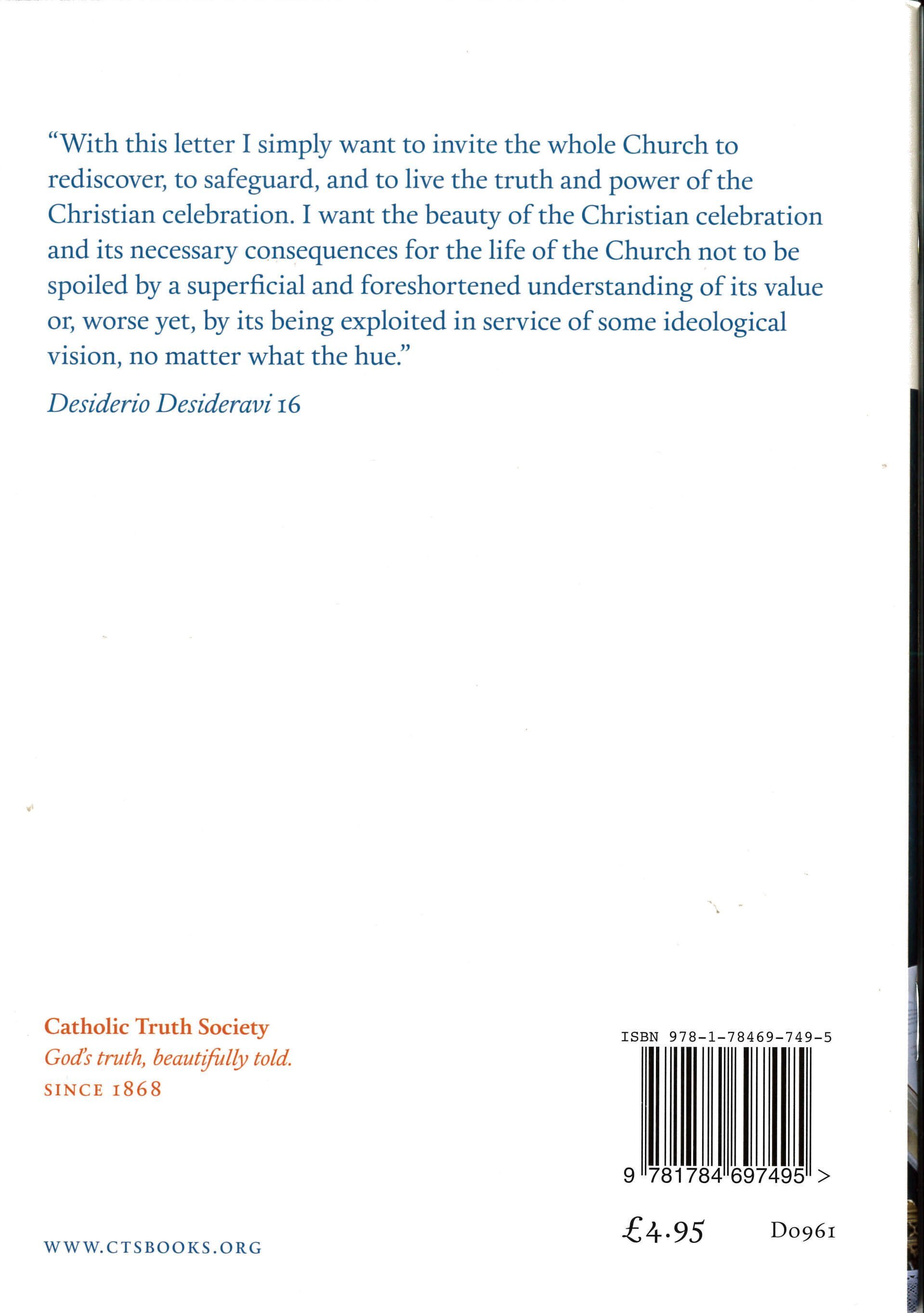 Desiderio Desideravi: Apostolic Letter on the Liturgical Formation of the People of God by Pope Francis