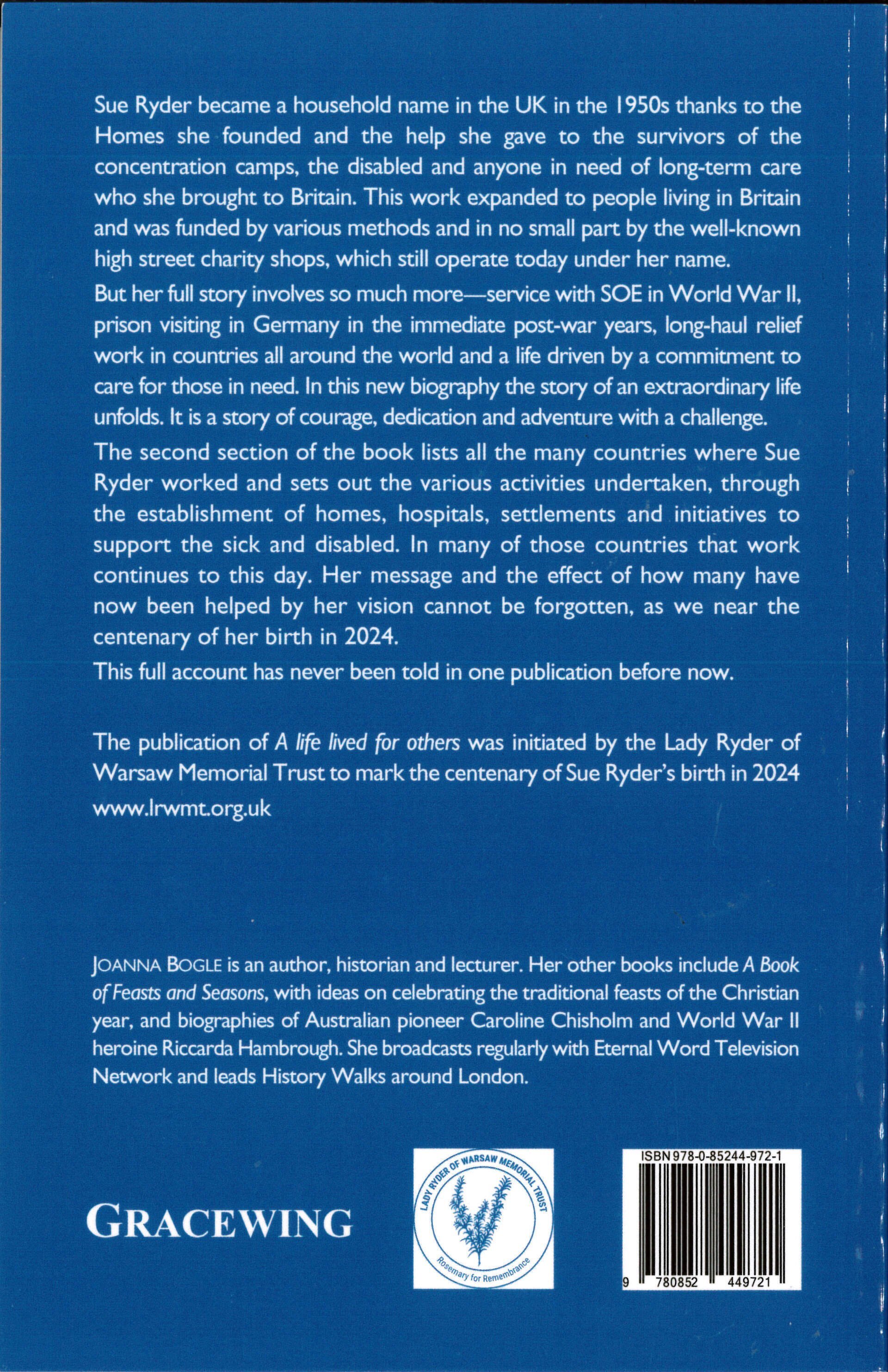 Sue Ryder: A Life Lived for Others