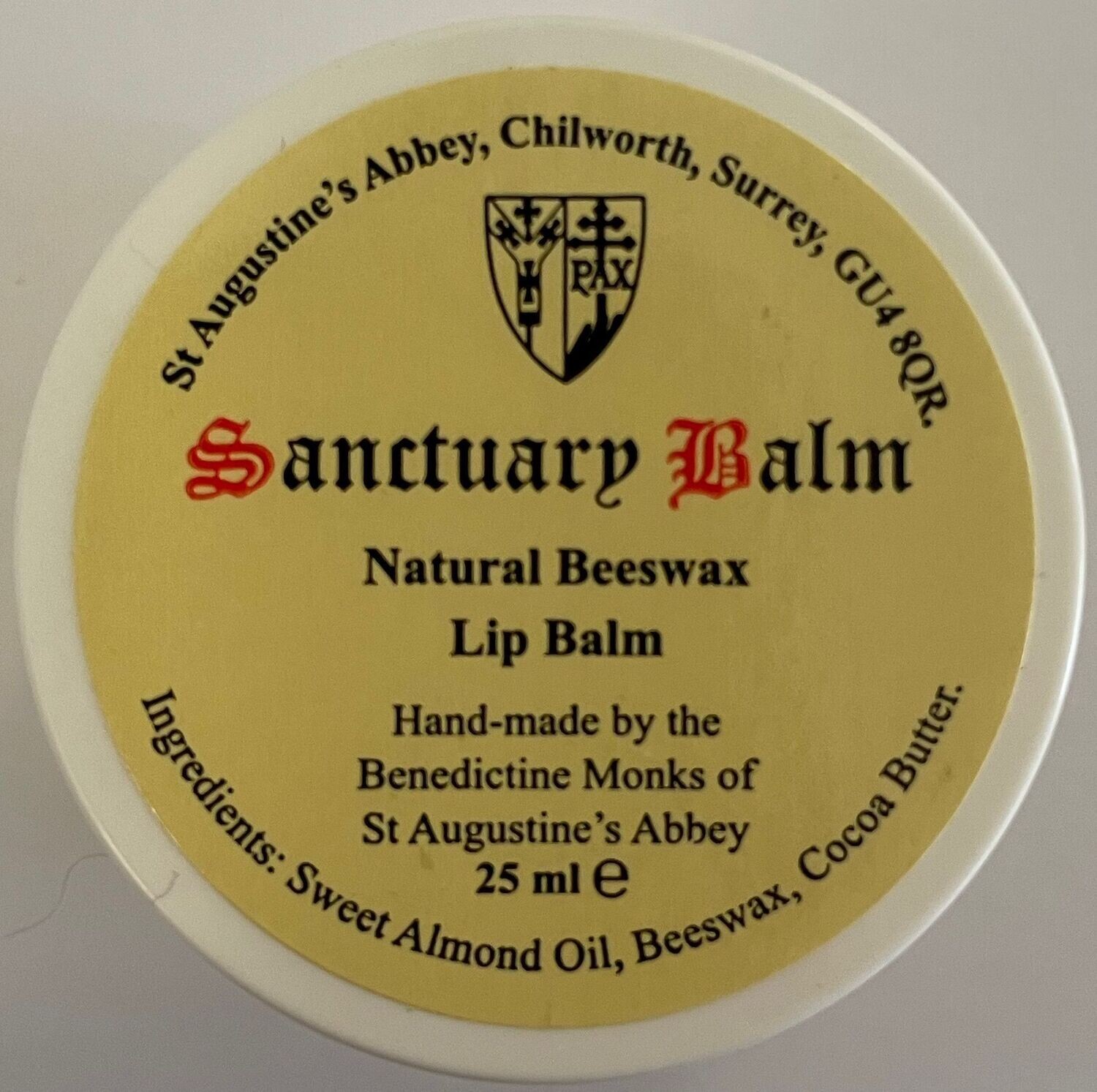Sanctuary Balm - Natural Beeswax - Lip Balm