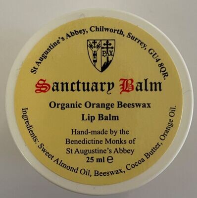 Sanctuary Balm - Organic Orange Beeswax - Lip Balm
