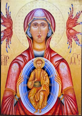 Belmont Abbey Christmas Card 2025 (pack of 5) Front