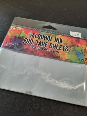 Alcohol ink Foil Tape Sheets