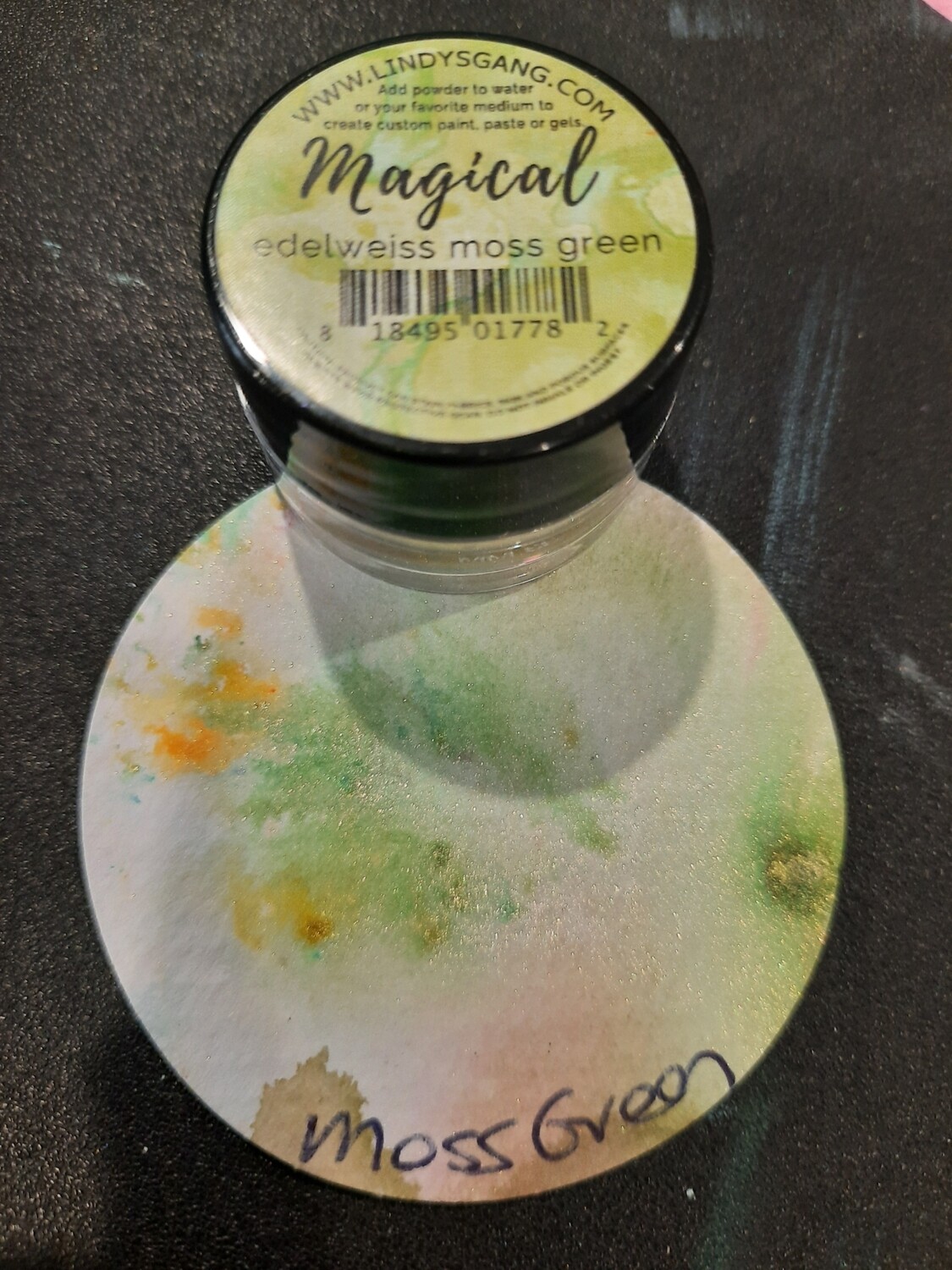 Magical edelweis moss green