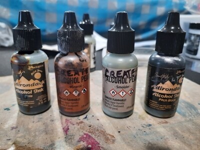 Alcohol inks