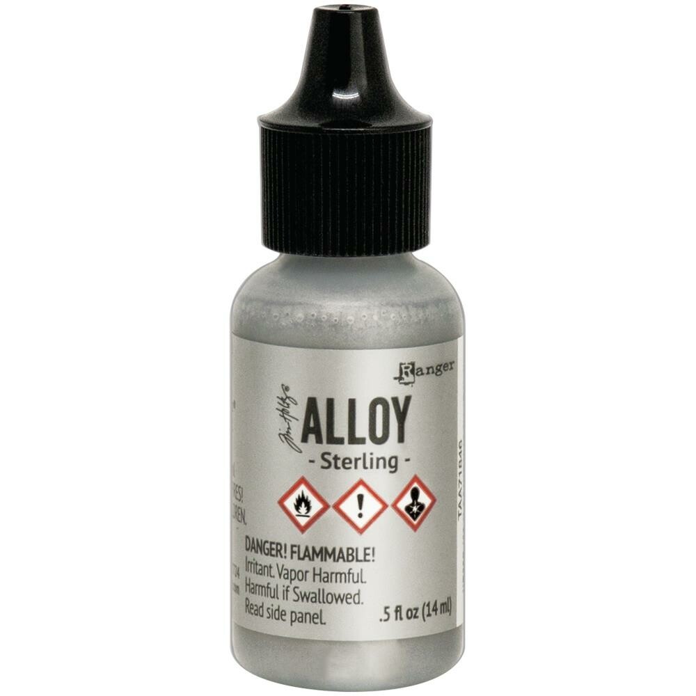 Alcohol ink alloys sterling