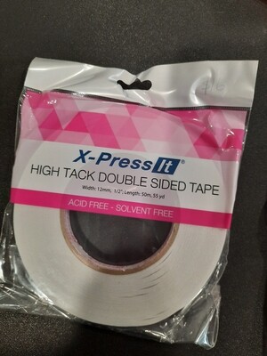 Hi Tack Double Sided Tape 1/2 "