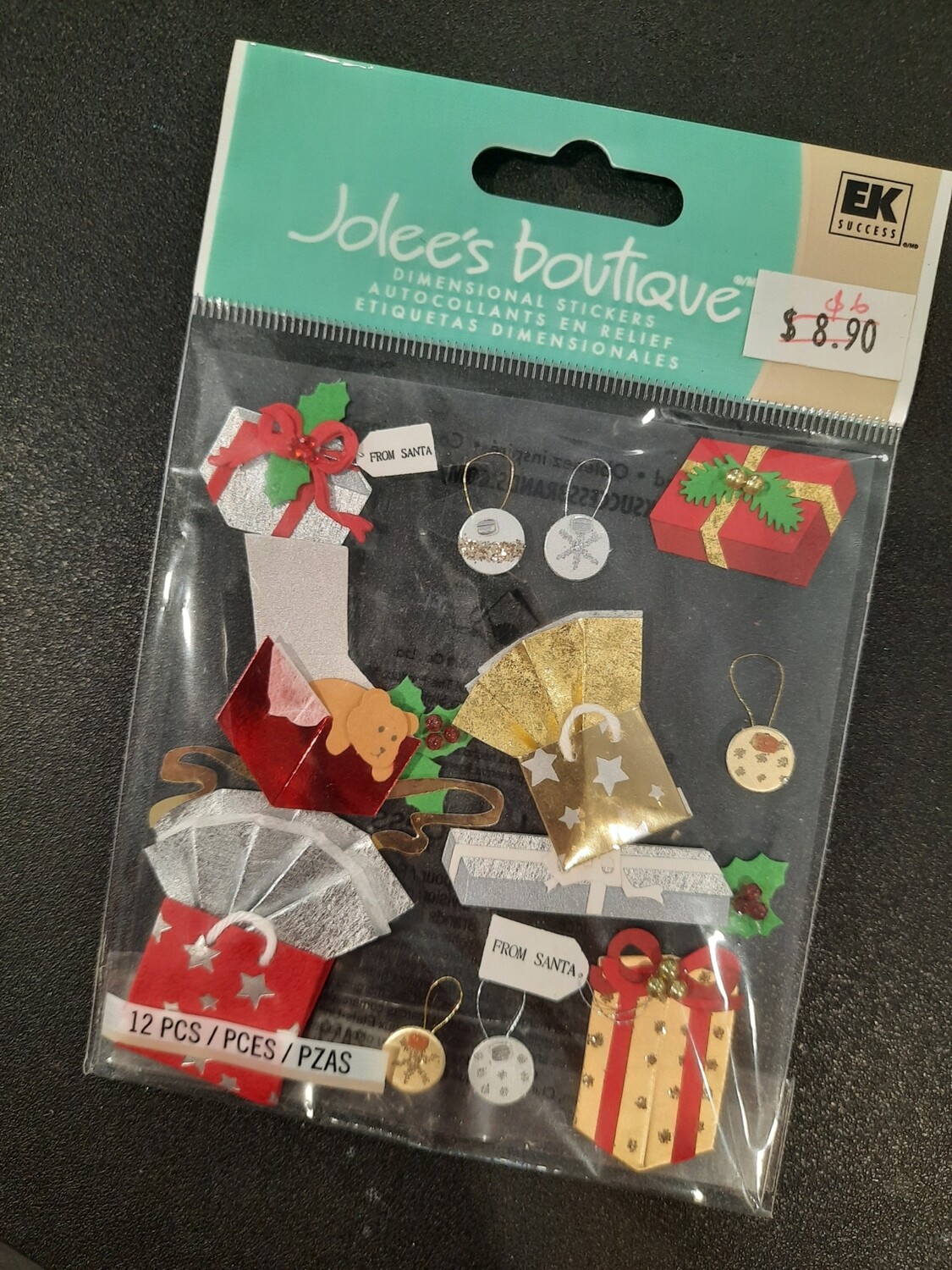 Jolees Christmas Gifts stickers