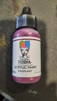 Dina Wakley Paint Eggplant 