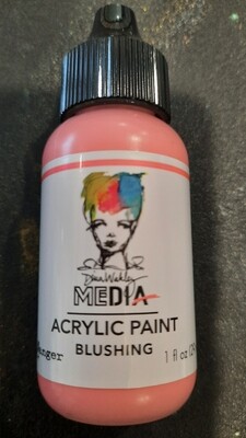 Dina Wakley Paint blushing 