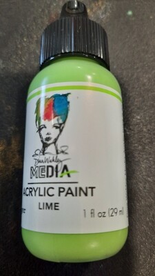 Dina Wakley Paint lime 