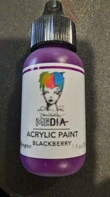 Dina Wakley Paint Blackberry 