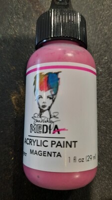 Dina Wakley Paint magenta