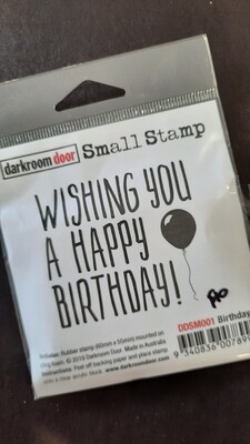 Birthday stamp
