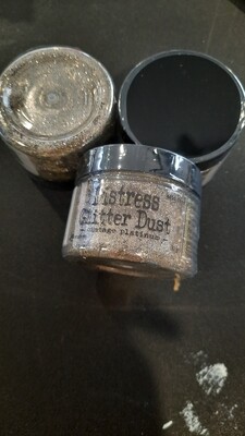 Distress Glitter Dust Vintage Platinum