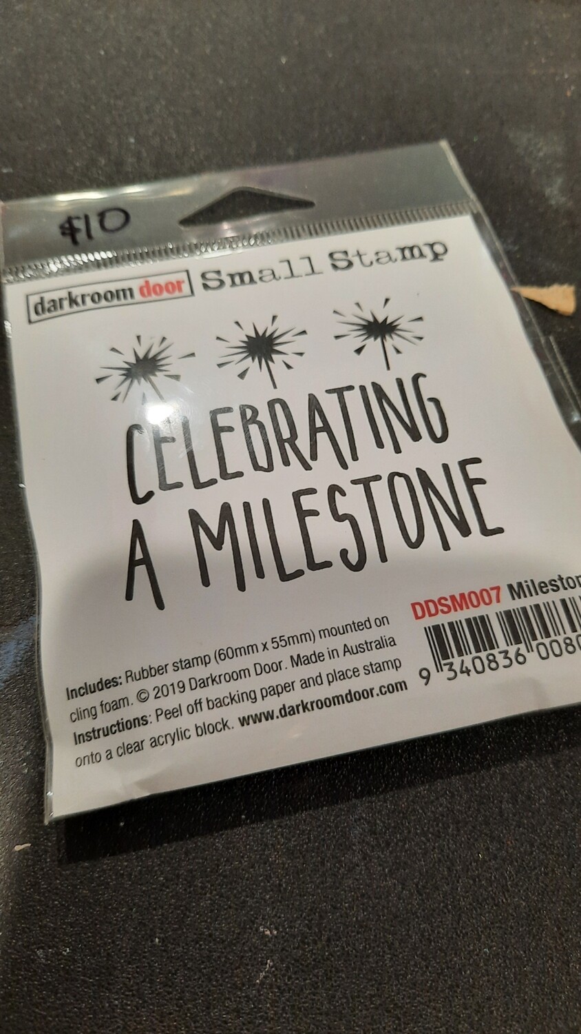 Celebrating a milestone stamp