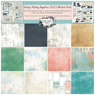 Vintage Artistry Anywhere 12x12 pack 