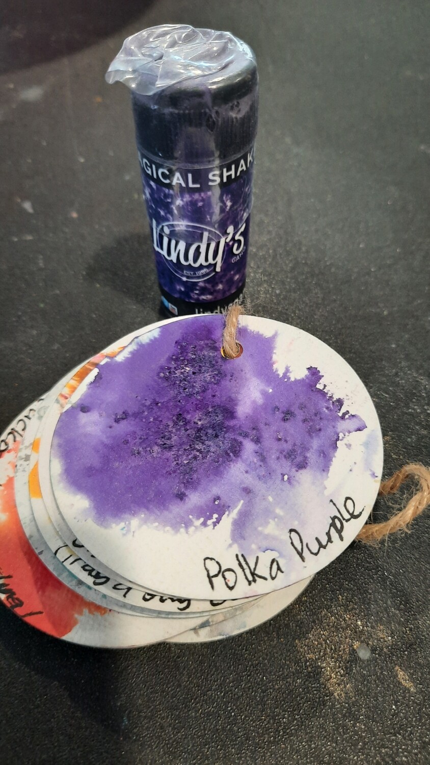 Magical Shakers polka purple
