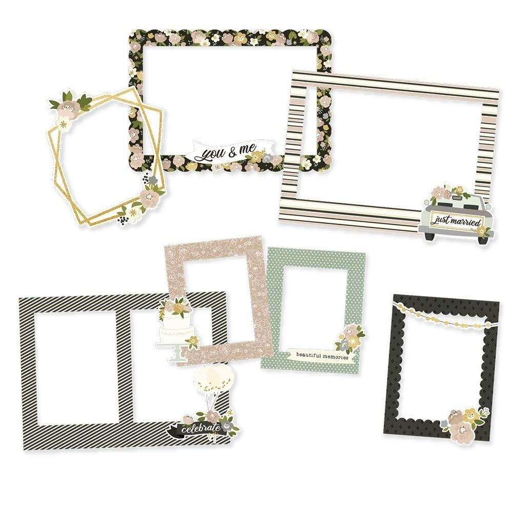 Happily Ever After Chipboard Frames
