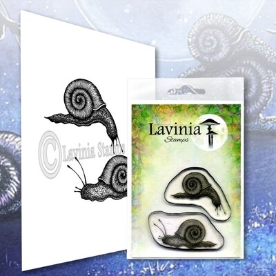Lavinia Stamps Snail Set