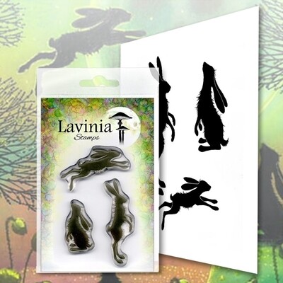 Lavinia Stamps Whimsical Hares 