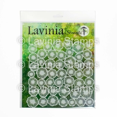 Lavinia posy 8x8 Stencil