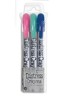 Set 12 Distress Crayons