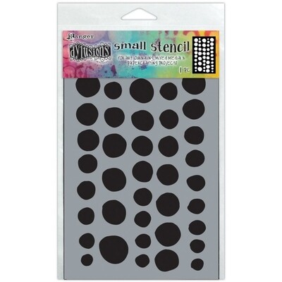 Dylusions Coins small stencil 