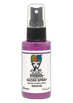 Dina Wakley Gloss Spray Orchid