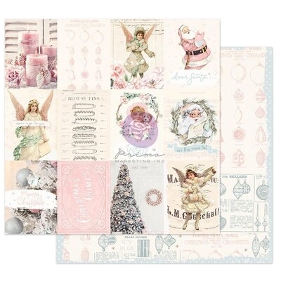 Prima Christmas Sparkle 12x12 Paper Magical Holiday 