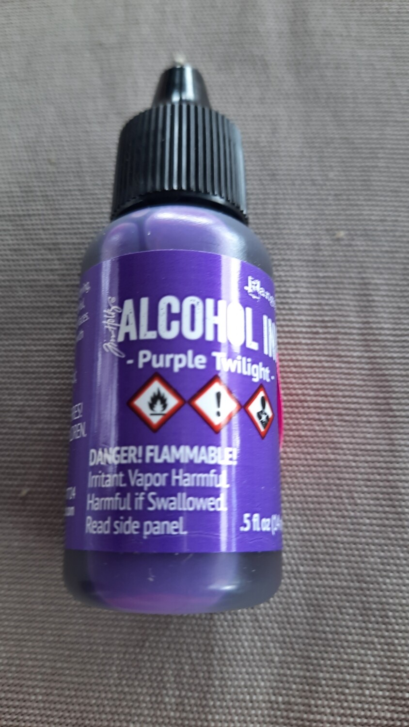 Alcohol Ink Purple Twilight