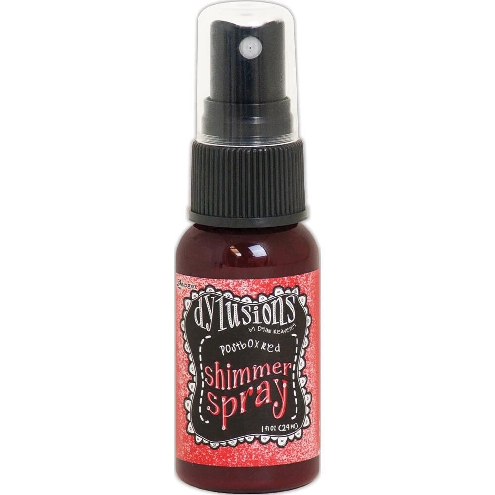 Postbox Red Shimmer Spray