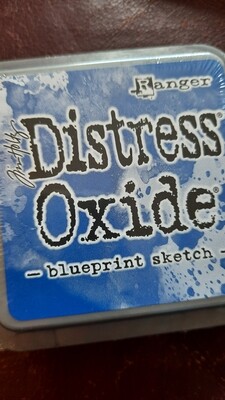 Distress oxide pad Blueprint Sketch