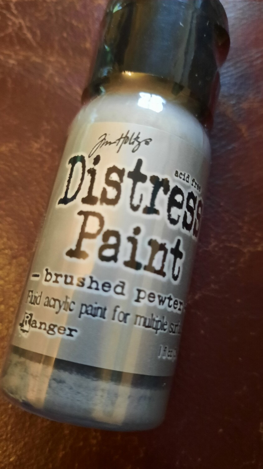 Distress Paint Brushed Pewter
