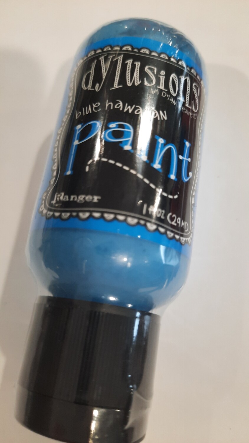 Dylusions flip top paint 1oz Blue Hawaiian