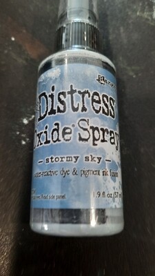 Distress Oxide Spray Stormy Sky