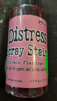 Kitsch Flamingo  distress spray stain