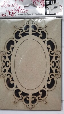 Vintage Frame chipboard 