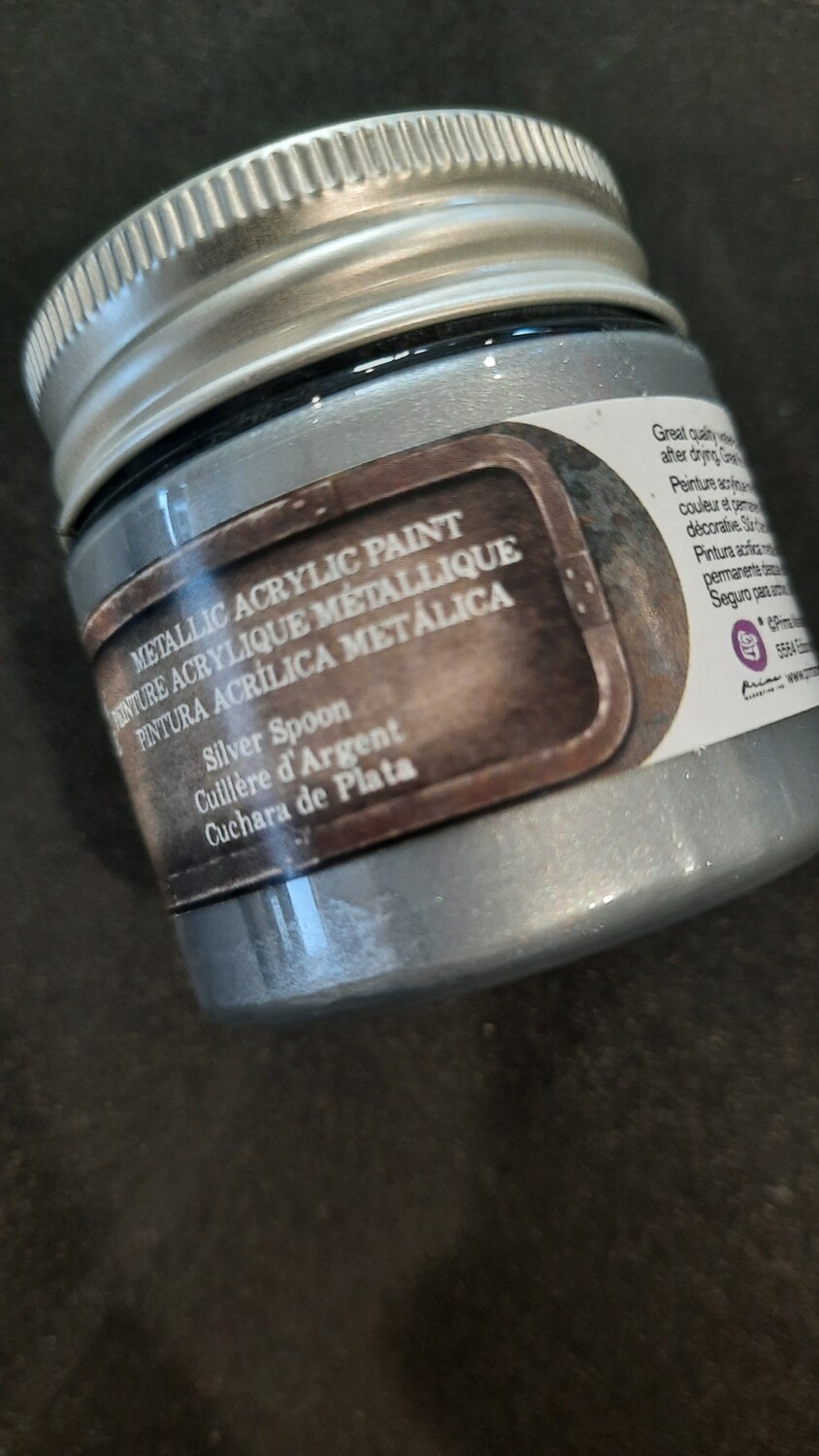 Prima Silver spoon metallique paint