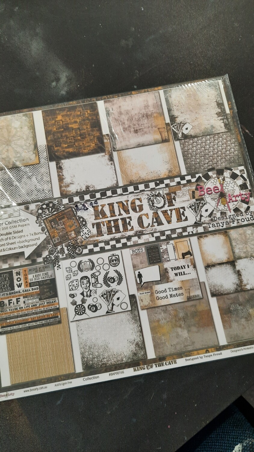 King of the Cave paper pack