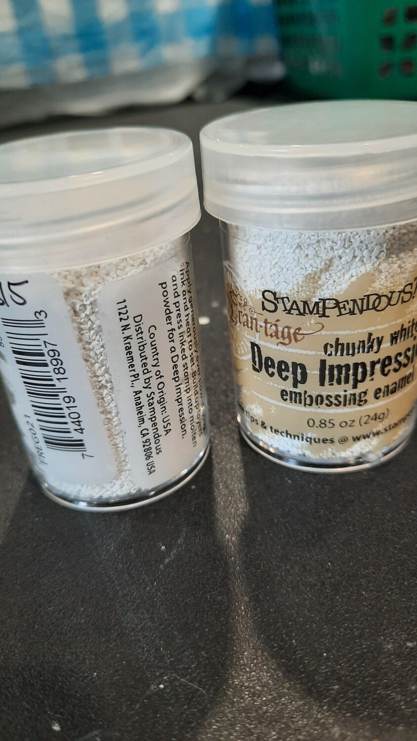 Chunky White embossing enamel